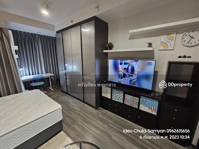 IDEO Chula-Samyan, Bangkok, Si Phraya Road, Maha Phrutharam, Bang Rak, Bangkok, 1 Bedroom, 29 sqm, Condo For Rent, by Saranrat Pongklang, 10990837 - DDproperty.com