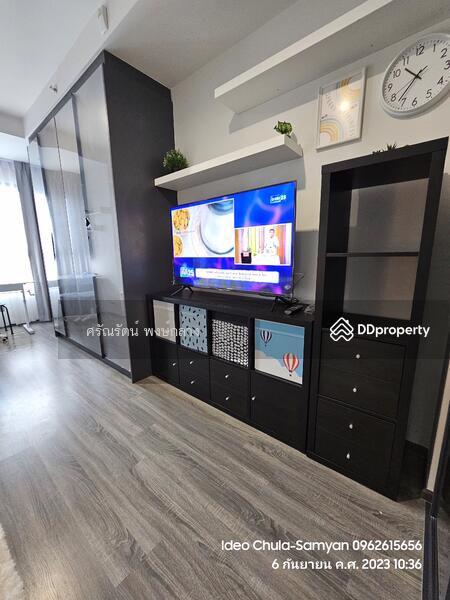 IDEO Chula-Samyan, Bangkok, Si Phraya Road, Maha Phrutharam, Bang Rak, Bangkok, 1 Bedroom, 29 sqm, Condo For Rent, by Saranrat Pongklang, 10990837 - DDproperty.com