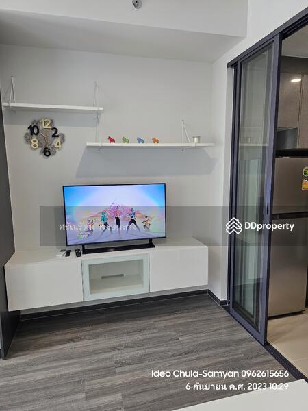 IDEO Chula-Samyan, Bangkok, Si Phraya Road, Maha Phrutharam, Bang Rak, Bangkok, 1 Bedroom, 29 sqm, Condo For Rent, by Saranrat Pongklang, 10990846 - DDproperty.com