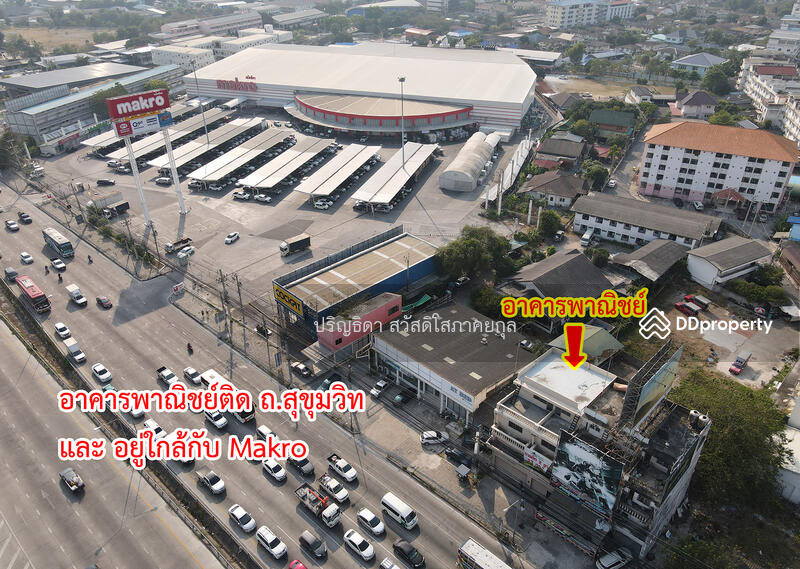 For Sale - Commercial building for sale, Sukhumvit Road, Huai Kapi, Chon Buri