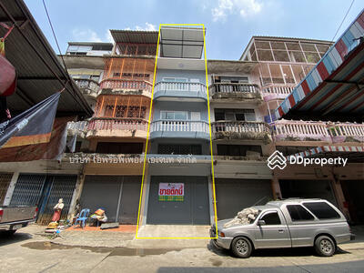 ขาย - ขายอาคารพาณิชย์ ถ.ชัยพฤกษ์ ใกล้วัดเล่งเน่ยยี่ บางบัวทอง, นนทบุรี