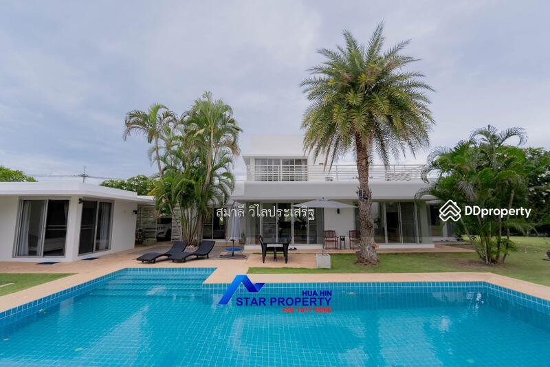 Great Golf Course Pool Villa In Cha-Am Hua Hin At Palm Hills, Phetchaburi, Cha-am, Cha-Am, Phetchaburi, 4 Bedrooms, 204 sqm, Single Detached House For Sale, by สุมาลี วิไลประเสริฐ, 10996876 - DDproperty.com
