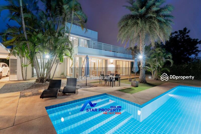 Great Golf Course Pool Villa In Cha-Am Hua Hin At Palm Hills, Phetchaburi, Cha-am, Cha-Am, Phetchaburi, 4 Bedrooms, 204 sqm, Single Detached House For Sale, by สุมาลี วิไลประเสริฐ, 10996876 - DDproperty.com