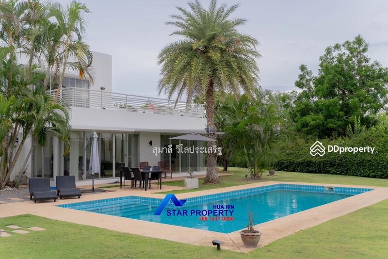 Great Golf Course Pool Villa In Cha-Am Hua Hin At Palm Hills, Phetchaburi, Cha-am, Cha-Am, Phetchaburi, 4 Bedrooms, 204 sqm, Single Detached House For Sale, by สุมาลี วิไลประเสริฐ, 10996876 - DDproperty.com