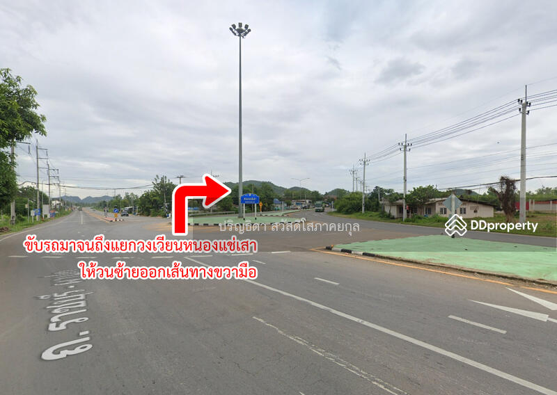 For Sale - Land, good location, Ratchaburi-Pha Pok Road, Chom Bueng, Ratchaburi