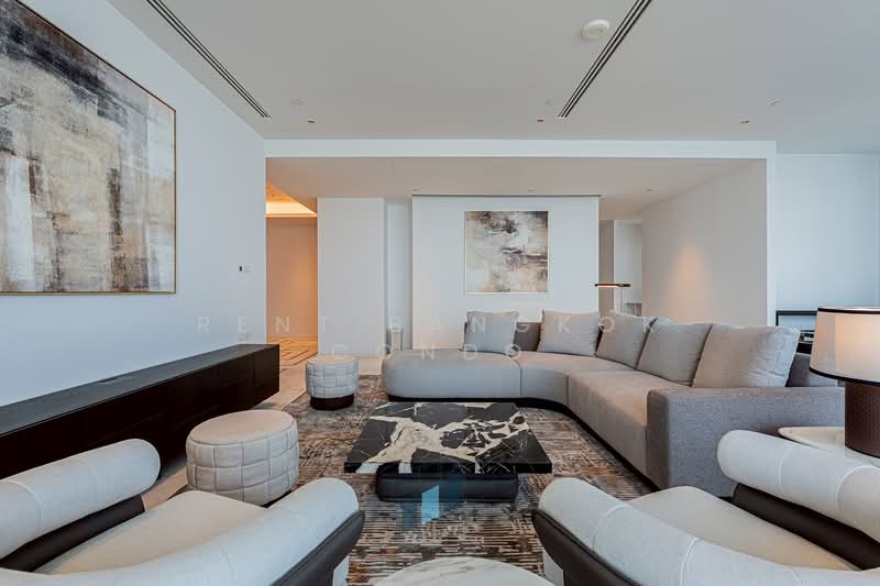 Four Seasons Private Residences : โฟร์ ซีซั่นส์ ไพรเวท เรสสิเด้นซ์, กรุงเทพ, 300 ถนนเจริญกรุง, ยานนาวา, สาทร, กรุงเทพ, 378 ตร.ม., คอนโด ให้เช่า, โดย Rent Bangkok Condo, 11010562 - DDproperty.com