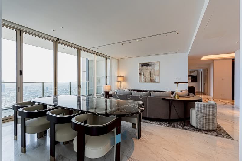 Four Seasons Private Residences : โฟร์ ซีซั่นส์ ไพรเวท เรสสิเด้นซ์, กรุงเทพ, 300 ถนนเจริญกรุง, ยานนาวา, สาทร, กรุงเทพ, 378 ตร.ม., คอนโด ให้เช่า, โดย Rent Bangkok Condo, 11010562 - DDproperty.com