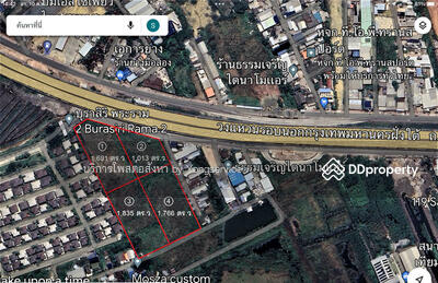 ขาย - ขายที่ดินพระรามสอง ติดทางด่วนวงแหวนรอบกรุงเทพฝั่งใต้ บางขุนเทียน-ชายทะเล 15-3-8 ไร่, กรุงเทพ