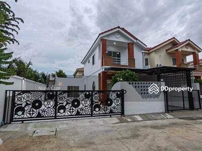 ขาย - บ้านเดี่ยวหลังใหญ่ แต่งใหม่ สวย ทำเลดี กว้าง ราคาถูก หมู่บ้านสิวารัตน์ 9 ไทรน้อย บางบัวทอง นนทบุรี, นนทบุรี