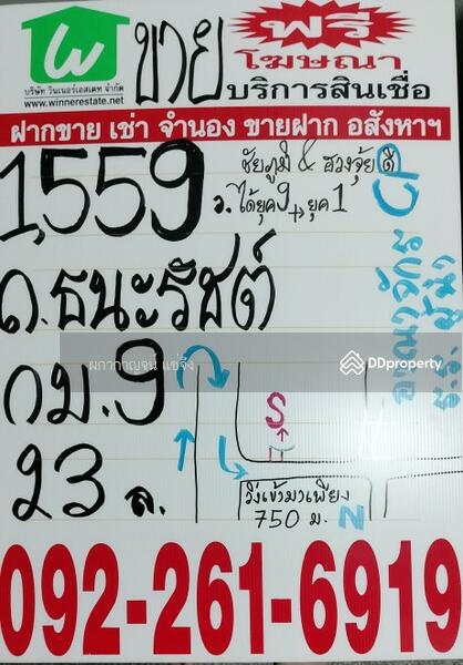 ขาย - ทำเลดี ราคาถูก ที่ดิน 1,559 ตร.ว. จาก ถ. ธนะรัตน์ กม.9 เข้ามาเพียง 700 เมตร ได้ที่เพิ่มอีกร้อยกว่าวา, นครราชสีมา
