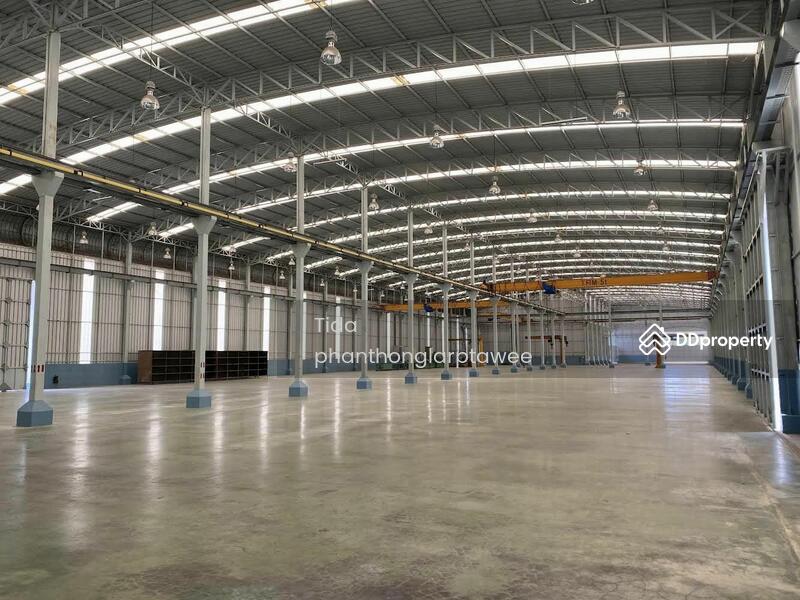 For Rent - Warehouse with office and dormitory buildings Phra Prathon - Ban Phaeo, Samut Sakhon