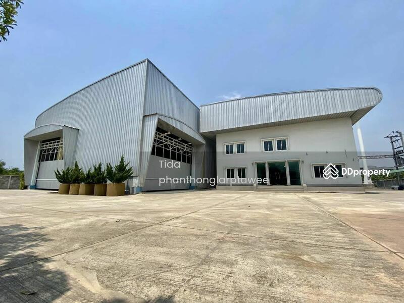 For Rent - Warehouse with office and dormitory buildings Phra Prathon - Ban Phaeo, Samut Sakhon