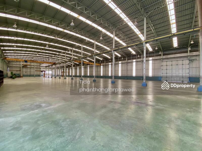 For Rent - Warehouse with office and dormitory buildings Phra Prathon - Ban Phaeo, Samut Sakhon