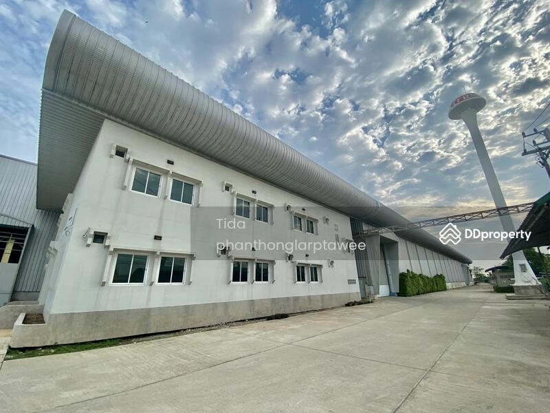 For Rent - Warehouse with office and dormitory buildings Phra Prathon - Ban Phaeo, Samut Sakhon