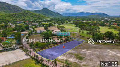 ขาย - ขายที่ดินเปล่า แปลง 165 ในสนามกอล์ฟปาล์มฮิลส์ ( Palm Hills Golf ) หัวหิน, เพชรบุรี