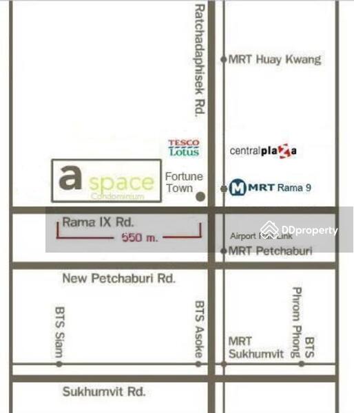 A Space Asoke-Ratchada, Bangkok, 624 Asoke-Dindaeng Road, Din Daeng, Bangkok, 2 Bedrooms, 52 sqm, Condo For Rent, by Methee Chaopanich, 11025366 - DDproperty.com