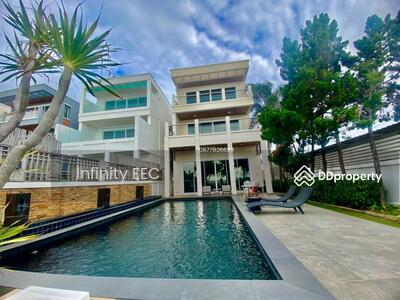 ขาย - ขายบ้านติดทะเล ใกล้พัทยาบรรยากาศสุดชิว พร้อมสระว่ายน้ำขนาดใหญ่ติดวิวทะเล In1, ชลบุรี