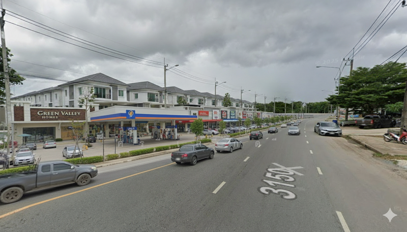 ภาพจำลอง community mall บ้านจัดสรร บนที่ดิน