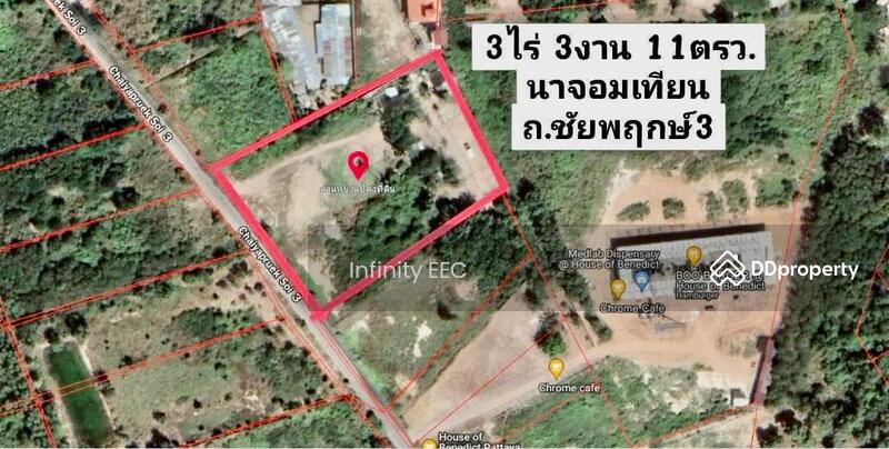 For Sale - ขายที่ดินพัทยานาจอมเทียน ใกล้ทะเลพื้นที่สวย ติดถนนเข้าออกได้หลายเส้นทาง In1, Chon Buri