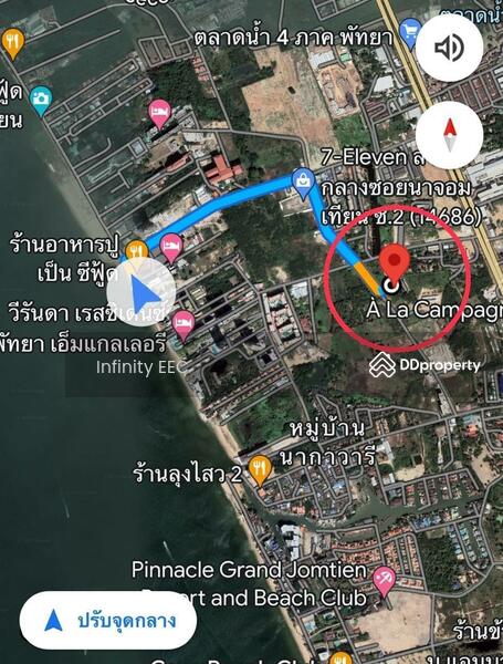 ขายที่ดินพัทยานาจอมเทียน ใกล้ทะเลพื้นที่สวย ติดถนนเข้าออกได้หลายเส้นทาง In1, Chon Buri (Pattaya), Nong Pru, Bang Lamung (Pattaya), Chon Buri (Pattaya), , 6,044 sqm, Land For Sale, by Infinity EEC (Thailand) Co., Ltd., 11051083 - DDproperty.com