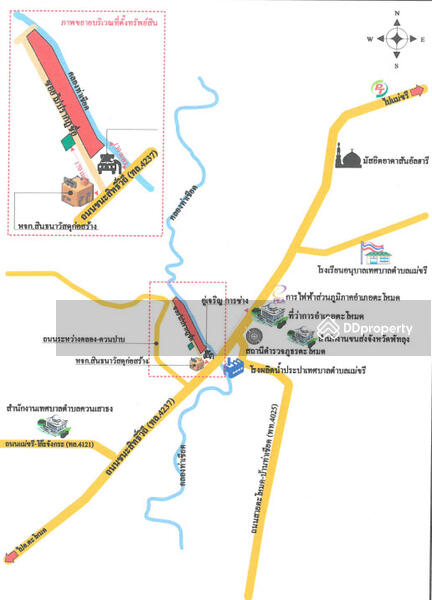 ที่ดินพร้อมสิ่งปลูกสร้าง ติดคลองท่าเชียด จ.พัทลุง, พัทลุง, 313 สายชนะสิทธิ์วิถี, แม่ขรี, ตะโหมด, พัทลุง, 136 ตร.ม., สำนักงาน ขาย, โดย ฉัตรชัย, 11052505 - DDproperty.com