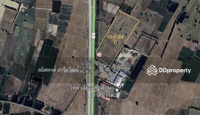 ขาย - ขายที่ดิน 16-0-84 ไร่ 2 กม บน ทางหลวงสาย 11 เหนือสี่แยกหนองบัวนครสวรรค์, นครสวรรค์