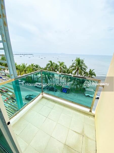 For Sale - 5-story commercial building for sale, next to the sea, Won Beach, Bang Saen, Chon Buri