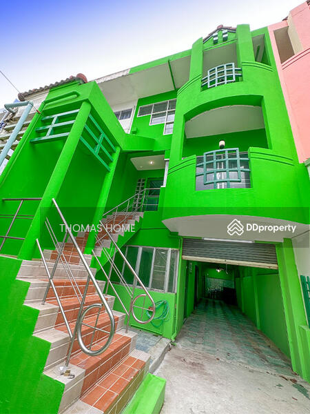 For Sale - 3-story townhome, European style, Baan Rim Suan 2, Pracha Uthit 91/2, Bangkok