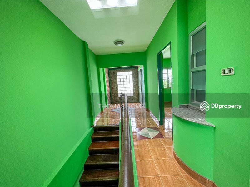 For Sale - 3-story townhome, European style, Baan Rim Suan 2, Pracha Uthit 91/2, Bangkok
