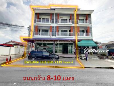 ขาย - ขาย ตึกแถว ถนนวัดศรีวารีน้อย ใกล้ ม.หัวเฉียว และ สนามบินสุวรรณภูมิ เนื้อที่ 20.6 ตร.ว. 3 นอน 3 น้ำ, สมุทรปราการ