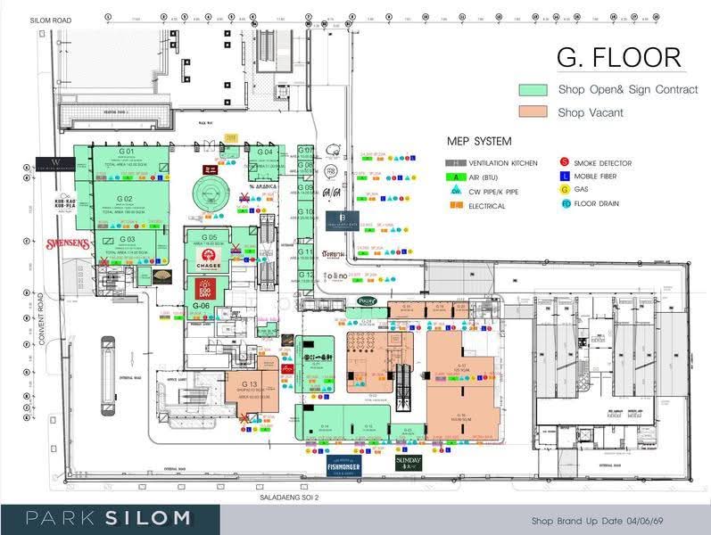 พื้นที่ให้เช่า พาร์ค สีลม : space for rnt park silom, Bangkok, Silom, Bang Rak, Bangkok, , 125 sqm, Retail Space For Rent, by TOAH T., 11082354 - DDproperty.com
