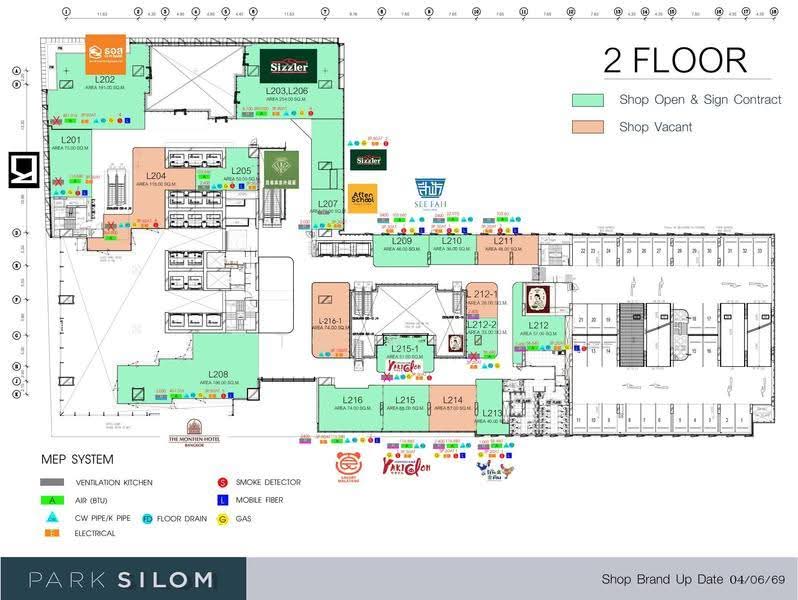พื้นที่ให้เช่า พาร์ค สีลม : space for rnt park silom, Bangkok, Silom, Bang Rak, Bangkok, , 125 sqm, Retail Space For Rent, by TOAH T., 11082354 - DDproperty.com
