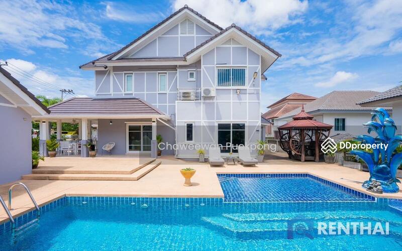 ขาย - บ้านเดี่ยว พร้อมสระว่ายน้ำ ทำเลบนเนินเขาพัทยา, พัทยา