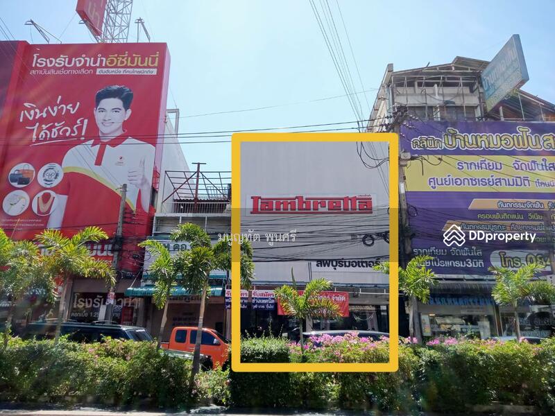 For Sale - Commercial building for sale, 2 units, prime location, central business district, Saraburi Province, Saraburi
