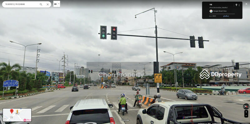ขาย - ที่ดินติดถนนใหญ่ใกล้เซ็นทรัลเฟสติวัล, เชียงใหม่