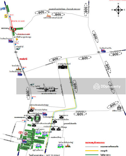 ขาย - ทาวน์เฮ้าส์ ติดถนนสายบ้านกุบังปะโหลด - บ้านกาแน๊ะ จ.สตูล, สตูล