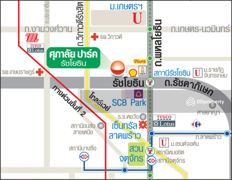 Supalai Park Ratchayothin, Bangkok, Ratchadaphisek Road, Lat Yao, Chatuchak, Bangkok, 1 Bedroom, 40 sqm, Condo For Sale, by น้องเล็ก, 11139081 - DDproperty.com