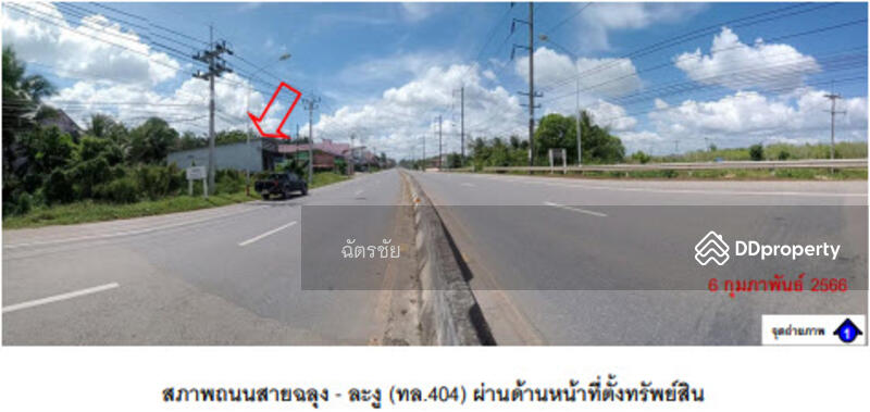 ขาย - บ้านเดี่ยวติดถนนสายฉลุง-ละงู จ.สตูล, สตูล