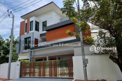 ขาย - ขาย-ให้เช่าบ้านกฤษดานคร21 พร้อมสระว่ายน้ำส่วนตัว 5 นอน 6 น้ำ 1ห้องใต้ดิน ใกล้ห้างอิเกีย ขาย25 ล้าน, สมุทรปราการ