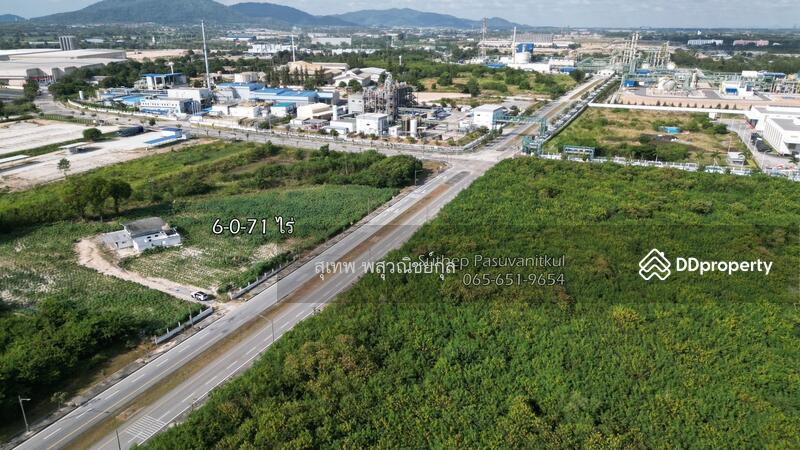 Industrial Purple-Zone Land for Sale, 6-0-71.4 Rai, WHA Map Ta Phut, 3-Phase Electricity Available, Rayong, Huai Pong, Muang Rayong, Rayong, , 9,884 sqm, Land For Sale, by สุเทพ พสุวณิชย์กุล, 11157641 - DDproperty.com