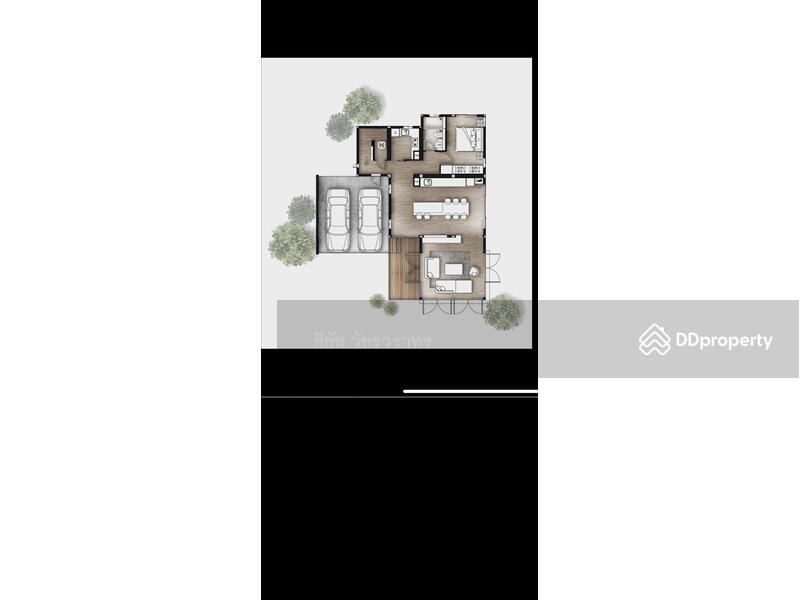  Floor plan ชั้นล่าง จอดรถได้ 3 คัน