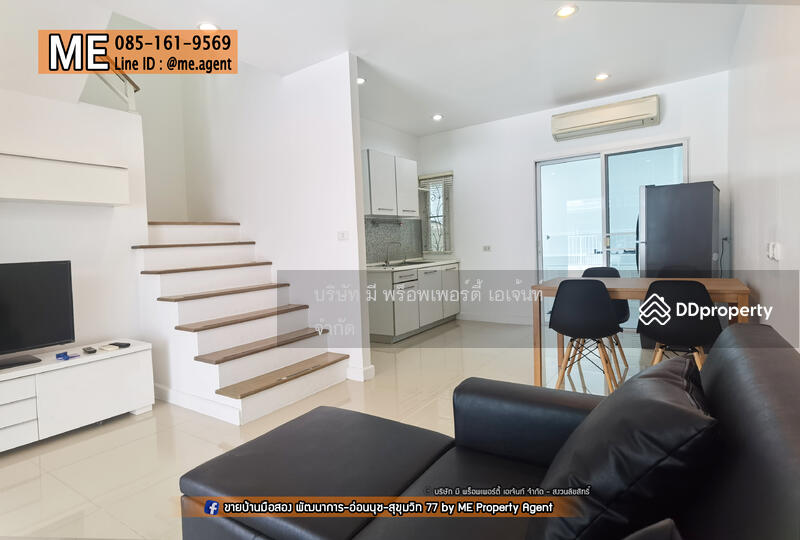 Villette Lite Pattanakarn, Bangkok, Soi Phatthanakan 38, Phatthanakan Road, Suan Luang, Bangkok, 3 Bedrooms, 110 sqm, Townhouse For Rent, by Ponwimol Wipanarapai, 11168817 - DDproperty.com