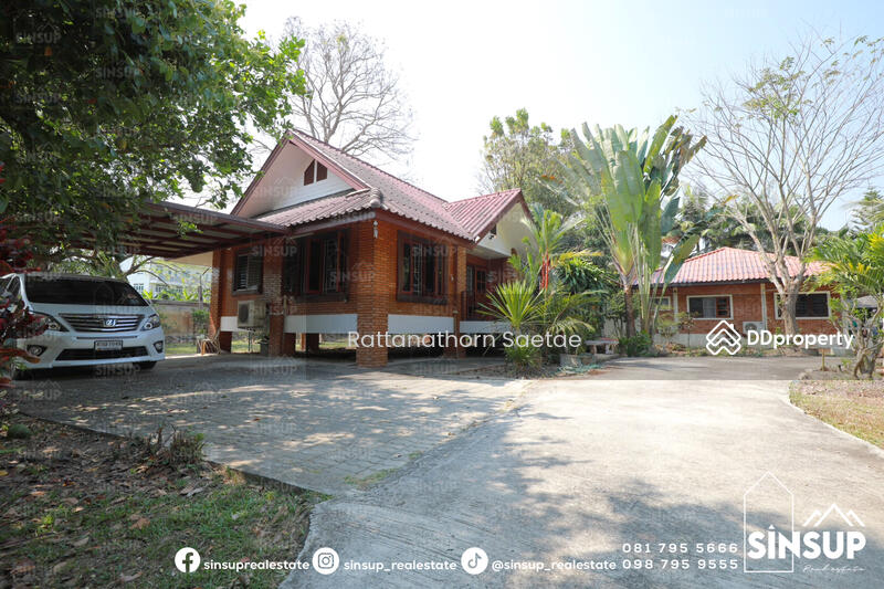 For Sale - Land with homestay house, San Phi Suea, Chiang Mai, Chiang Mai