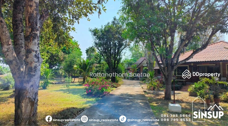 For Sale - Land with homestay house, San Phi Suea, Chiang Mai, Chiang Mai