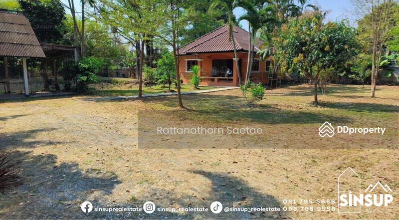For Sale - Land with homestay house, San Phi Suea, Chiang Mai, Chiang Mai