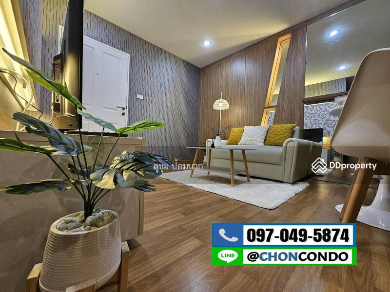 The Room 3 @ Sea Bangsaen, Chon Buri (Pattaya), Bangsaen Sai 2 Road, Saen Suk, Muang Chon Buri, Chon Buri (Pattaya), 1 Bedroom, 33 sqm, Condo For Sale, by สุขุม ป้อมนาก, 11175888 - DDproperty.com