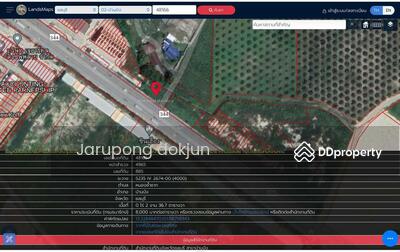 ขาย - ที่ดินติดถนน ถนนชลบุรี- บ้านบึง ห่างอำเภอบ้านบึง เพียง 2 กม., ชลบุรี