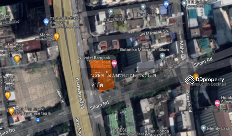 For Rent - ที่ดินให้เช่า สีลม สาทร : land for rent silom sathorn silom road, Bangkok