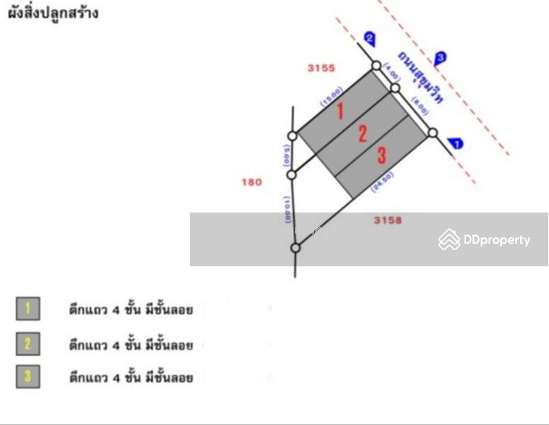 ขายอาคาร ติดถนนสุขุมวิท : Building for sale on Sukhumvit Road., กรุงเทพ, คลองเตย, คลองเตย, กรุงเทพ, 840 ตร.ม., ตึกแถว-อาคารพาณิชย์ ขาย, โดย TOAH T., 11194282 - DDproperty.com