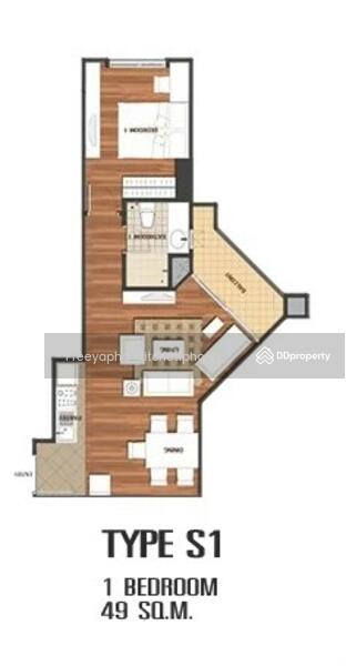 Belle Grand Rama 9, bangkok, 131 Rama 9 Road, Huai Khwang, Bangkok, 1 Bedroom, 48 sqm, Condo For Rent, by Preeyapha Kritchotiphong, 11194792 - DDproperty.com